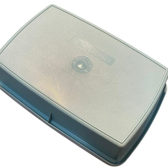 Tupperware Tuppercraft 767 Divided Stow-N-Go Sewing Crafts Tackle Box Vintage - Picture 7 of 11